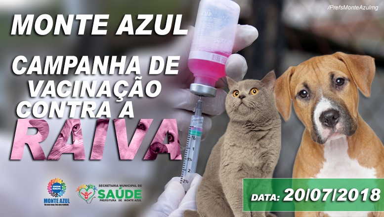 Vacinação Antirrábica para Cães e Gatos começa nesta sexta ...